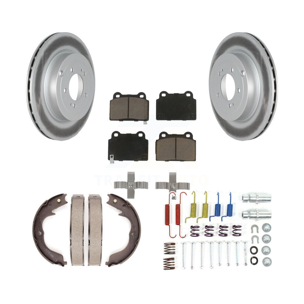 Disc Rotors and Ceramic Brake Pads Kit-KGC-103451 - Kit.bestparts.ca