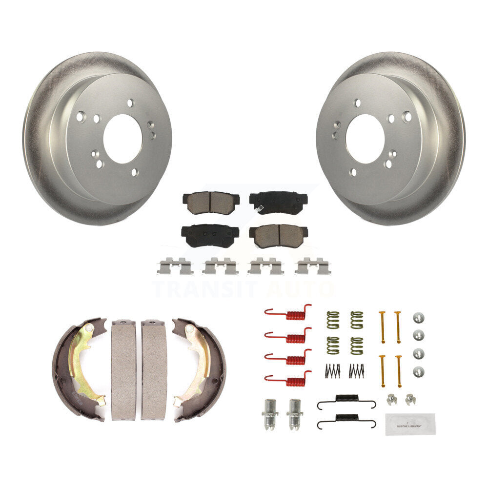 Coated Disc Rotors and Ceramic Brake Pads Kit-KGC-103460 - Kit.bestparts.ca