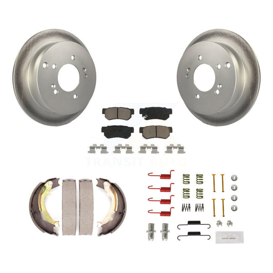 Coated Disc Rotors and Ceramic Brake Pads Kit-KGC-103460 - Kit.bestparts.ca