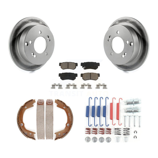 Coated Disc Rotors and Ceramic Brake Pads Kit-KGC-103463 - Kit.bestparts.ca