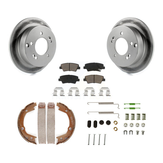 Coated Disc Rotors and Ceramic Brake Pads Kit-KGC-103464 - Kit.bestparts.ca