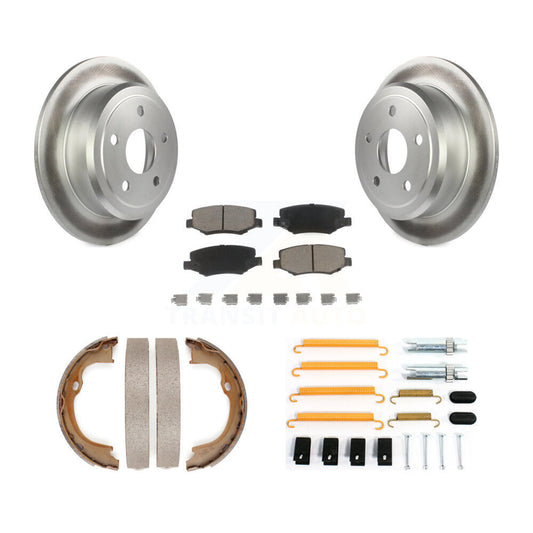 Coated Disc Rotors and Ceramic Brake Pads Kit-KGC-103467 - Kit.bestparts.ca