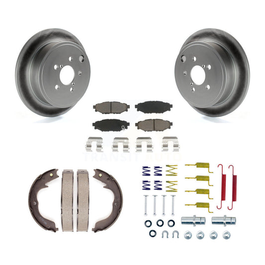 Coated Disc Rotors and Ceramic Brake Pads Kit-KGC-103472 - Kit.bestparts.ca