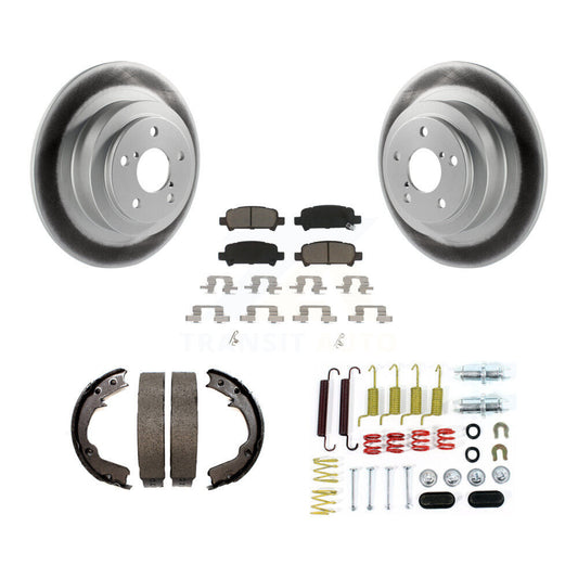 Coated Disc Rotors and Ceramic Brake Pads Kit-KGC-103478 - Kit.bestparts.ca