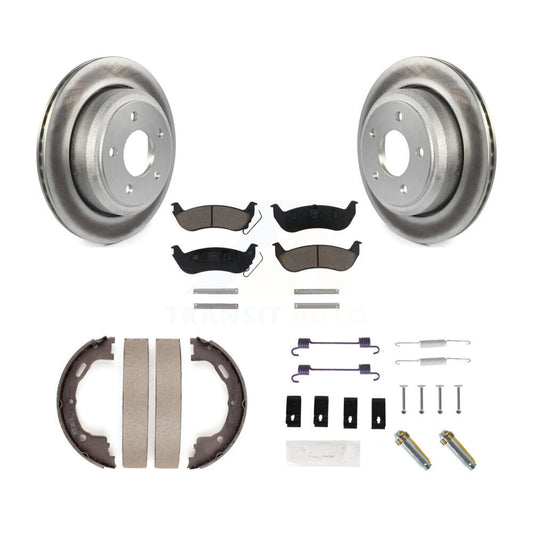 Coated Disc Rotors and Ceramic Brake Pads Kit-KGC-103479 - Kit.bestparts.ca
