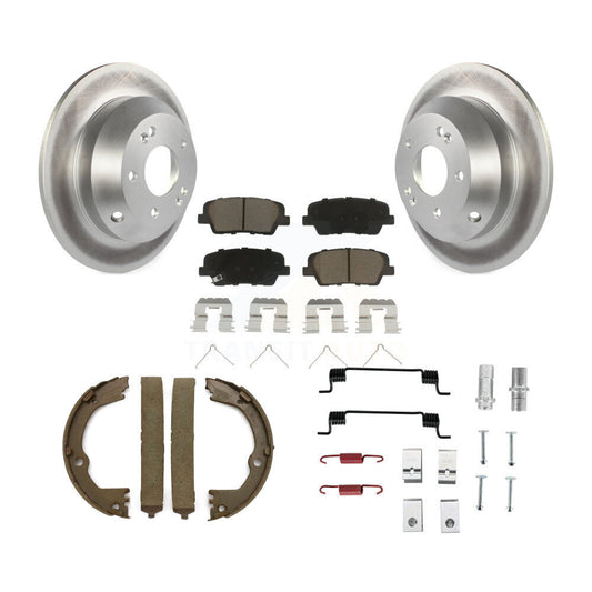 Coated Disc Rotors and Ceramic Brake Pads Kit-KGC-103483 - Kit.bestparts.ca