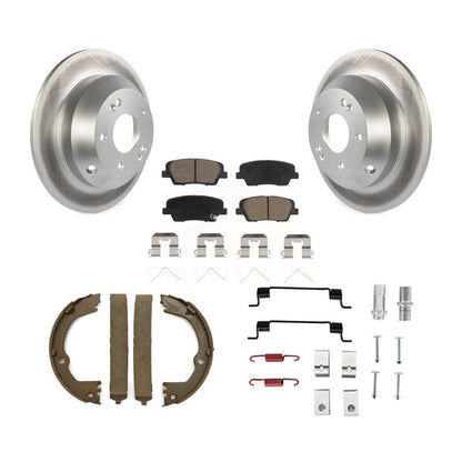 Coated Disc Rotors and Ceramic Brake Pads Kit-KGC-103484 - Kit.bestparts.ca