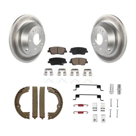 Coated Disc Rotors and Ceramic Brake Pads Kit-KGC-103484 - Kit.bestparts.ca