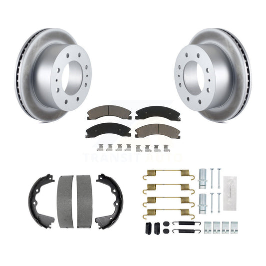 Coated Disc Rotors and Ceramic Brake Pads Kit-KGC-103489 - Kit.bestparts.ca