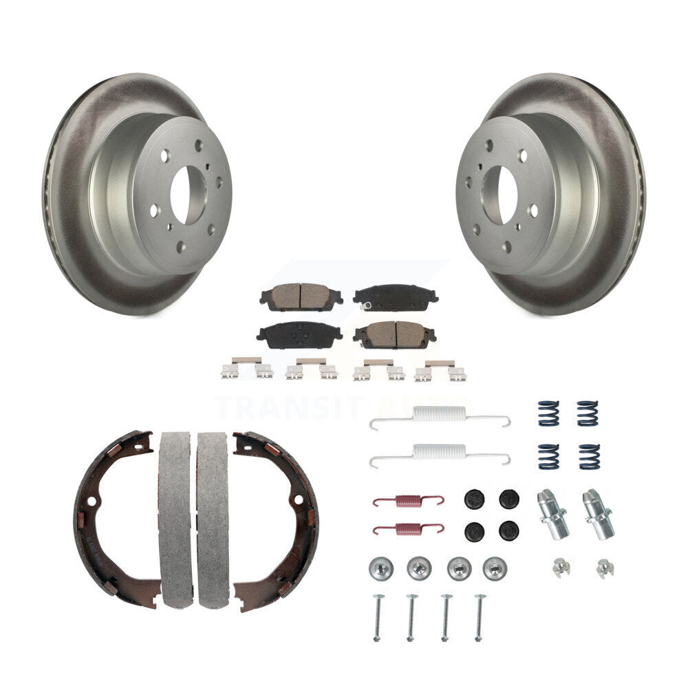 Coated Disc Rotors and Ceramic Brake Pads Kit-KGC-103490 - Kit.bestparts.ca Kit.bestparts.ca