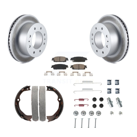 Coated Disc Rotors and Ceramic Brake Pads Kit-KGC-103491 - Kit.bestparts.ca