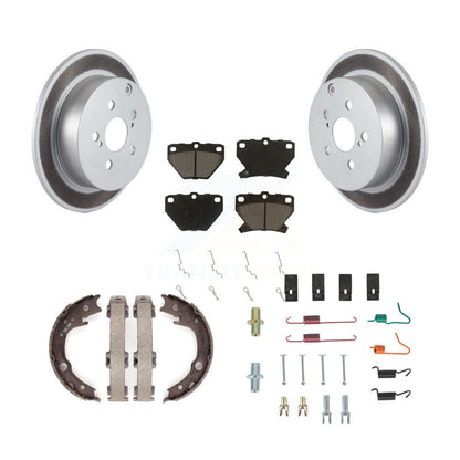 Coated Disc Rotors and Ceramic Brake Pads Kit-KGC-103497 - Kit.bestparts.ca