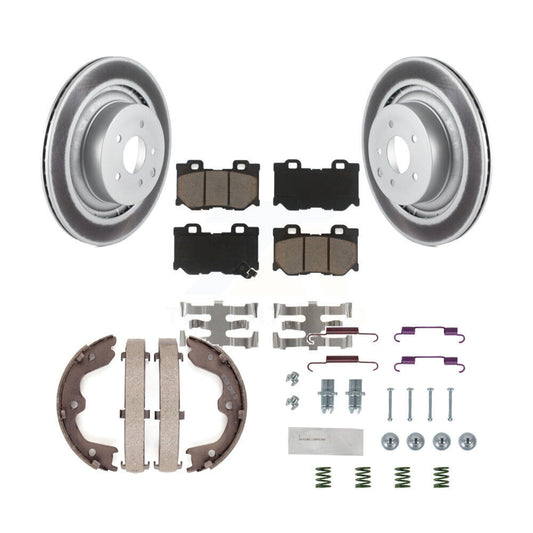 Coated Disc Rotors and Ceramic Brake Pads Kit-KGC-103500 - Kit.bestparts.ca