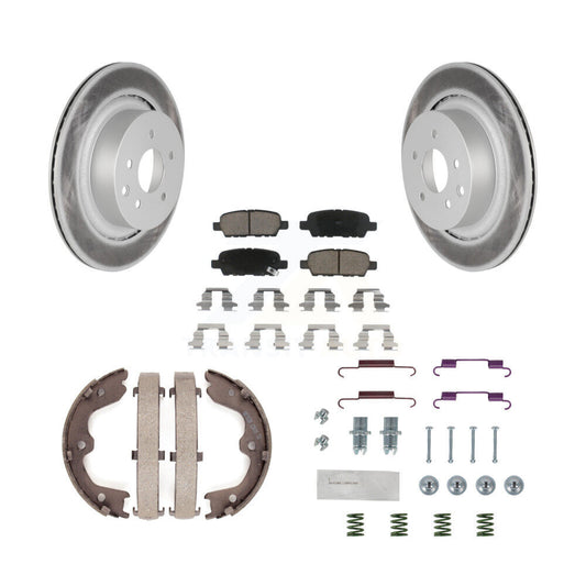 Coated Disc Rotors and Ceramic Brake Pads Kit-KGC-103502 - Kit.bestparts.ca