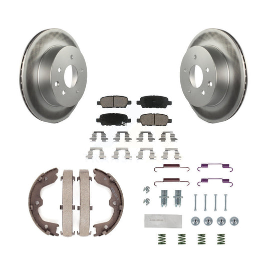 Coated Disc Rotors and Ceramic Brake Pads Kit-KGC-103507 - Kit.bestparts.ca