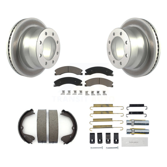 Coated Disc Rotors and Ceramic Brake Pads Kit-KGC-103510 - Kit.bestparts.ca