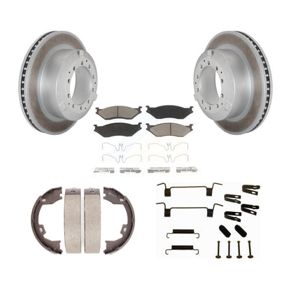 coated disc rotors and ceramic brake pads-kgc-103519 - Kit.bestparts.ca