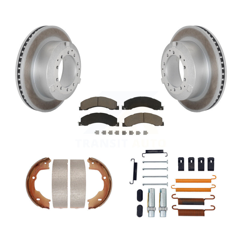 Coated Disc Rotors and Ceramic Brake Pads Kit-KGC-103526 - Kit.bestparts.ca