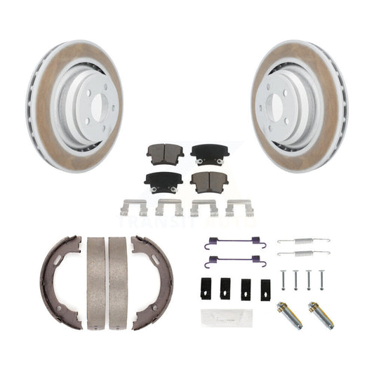 Coated Disc Rotors and Ceramic Brake Pads Kit-KGC-103539 - Kit.bestparts.ca