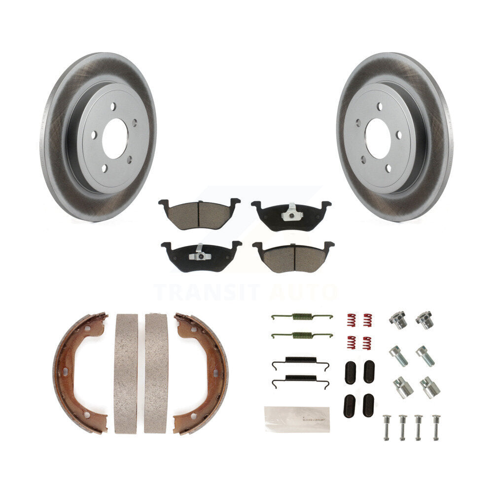 Coated Disc Rotors and Ceramic Brake Pads Kit-KGC-103540 - Kit.bestparts.ca Kit.bestparts.ca