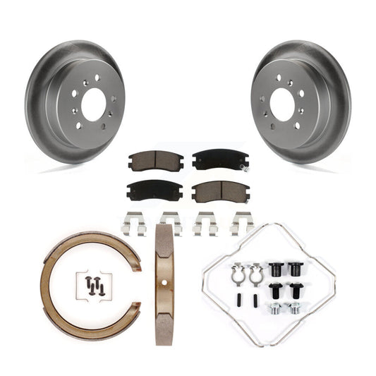 Coated Disc Rotors and Ceramic Brake Pads Kit-KGC-103541 - Kit.bestparts.ca