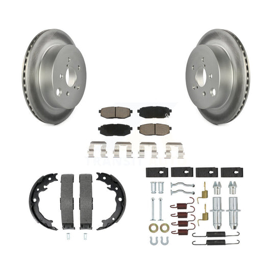 Coated Disc Rotors and Ceramic Brake Pads Kit-KGC-103543 - Kit.bestparts.ca