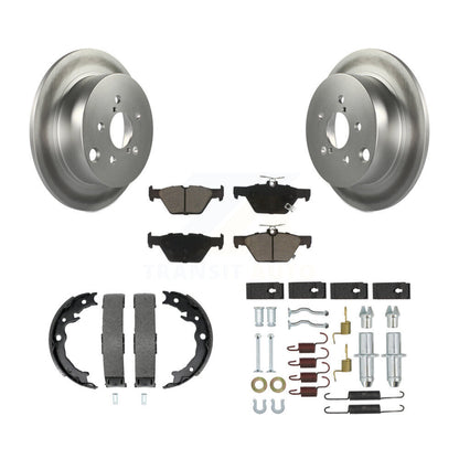 Coated Disc Rotors and Ceramic Brake Pads Kit-KGC-103544 - Kit.bestparts.ca