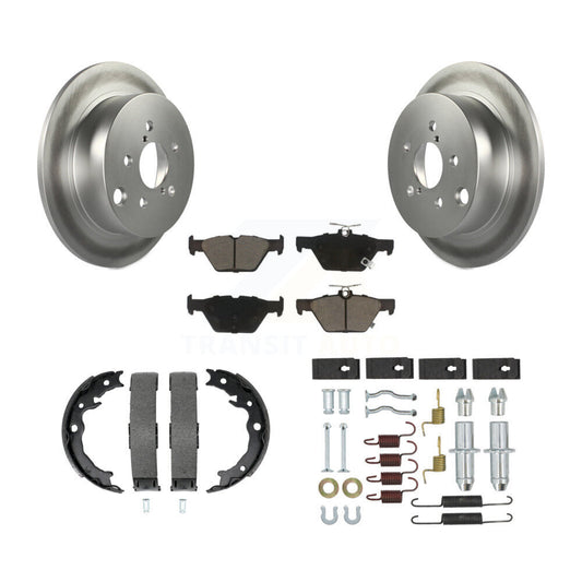 Coated Disc Rotors and Ceramic Brake Pads Kit-KGC-103544 - Kit.bestparts.ca