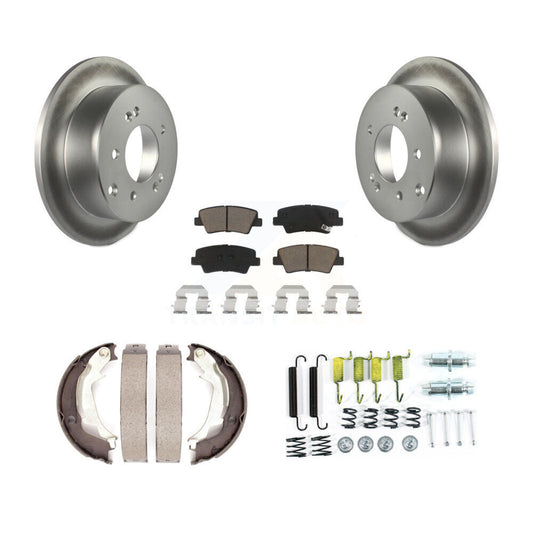Coated Disc Rotors and Ceramic Brake Pads Kit-KGC-103546 - Kit.bestparts.ca
