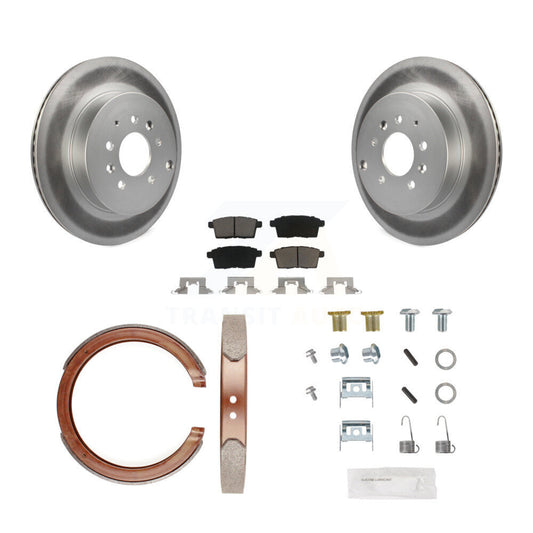 Coated Disc Rotors and Ceramic Brake Pads Kit-KGC-103549 - Kit.bestparts.ca