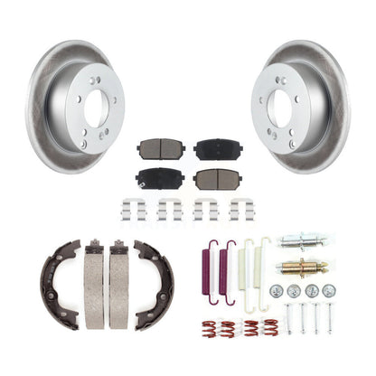 Coated Disc Rotors and Ceramic Brake Pads Kit-KGC-103554 - Kit.bestparts.ca