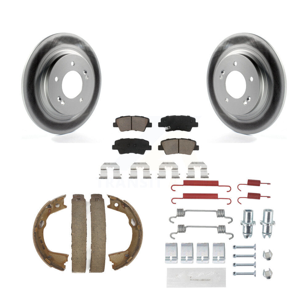 Coated Disc Rotors and Ceramic Brake Pads Kit-KGC-103559 - Kit.bestparts.ca