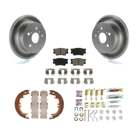 Coated Disc Rotors and Ceramic Brake Pads Kit-KGC-103561 - Kit.bestparts.ca