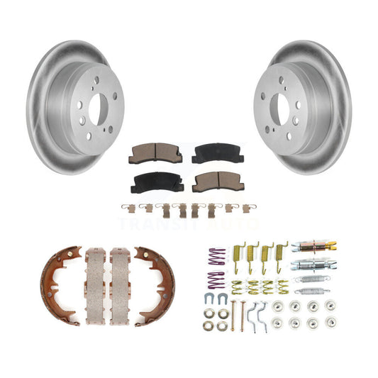 Coated Disc Rotors and Ceramic Brake Pads Kit-KGC-103564 - Kit.bestparts.ca