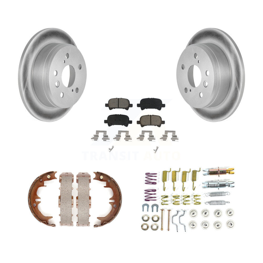 Coated Disc Rotors and Ceramic Brake Pads Kit-KGC-103568 - Kit.bestparts.ca Kit.bestparts.ca