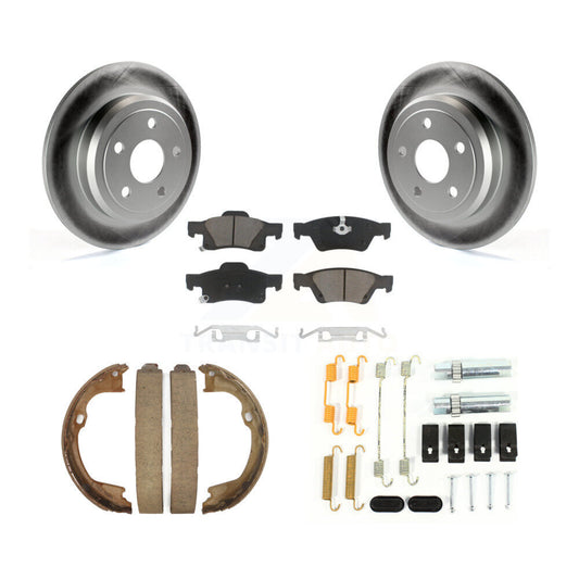 Coated Disc Rotors and Ceramic Brake Pads Kit-KGC-103569 - Kit.bestparts.ca