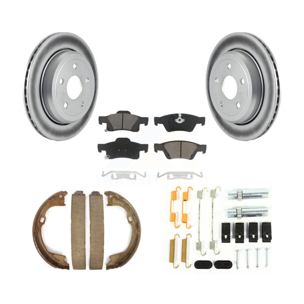 Coated Disc Rotors and Ceramic Brake Pads Kit-KGC-103570 - Kit.bestparts.ca Kit.bestparts.ca
