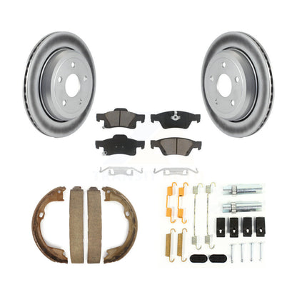 Coated Disc Rotors and Ceramic Brake Pads Kit-KGC-103570 - Kit.bestparts.ca