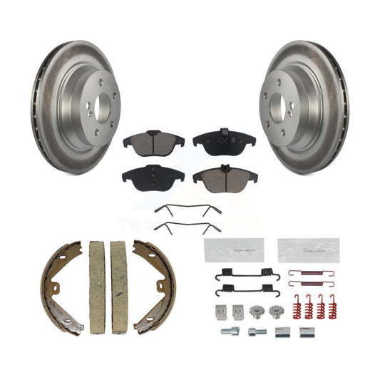 Coated Disc Rotors and Ceramic Brake Pads Kit-KGC-103575 - Kit.bestparts.ca