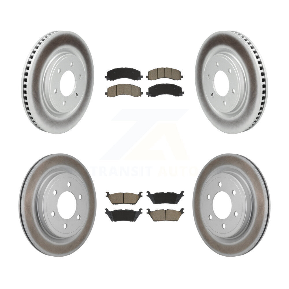 Disc Rotors and Ceramic Brake Pads Kit-KGC-103584 Kit.bestparts.ca