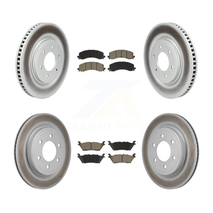 Disc Rotors and Ceramic Brake Pads Kit-KGC-103584