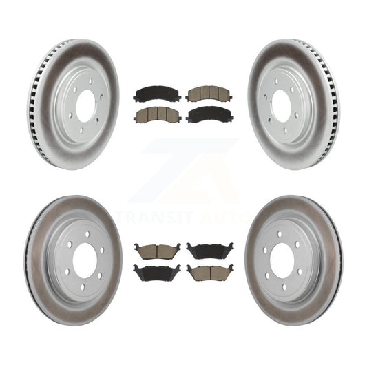 Disc Rotors and Ceramic Brake Pads Kit-KGC-103584