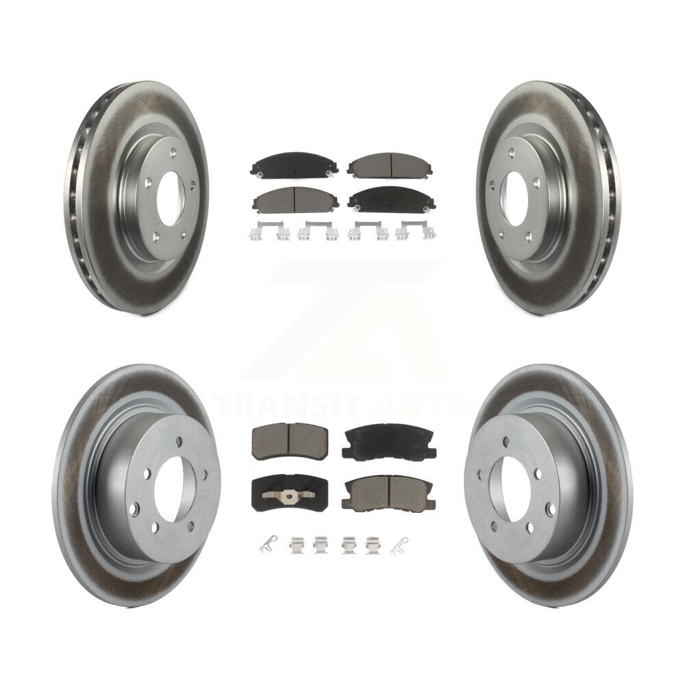 Disc Rotors and Ceramic Brake Pads Kit-KGC-103585 Kit.bestparts.ca