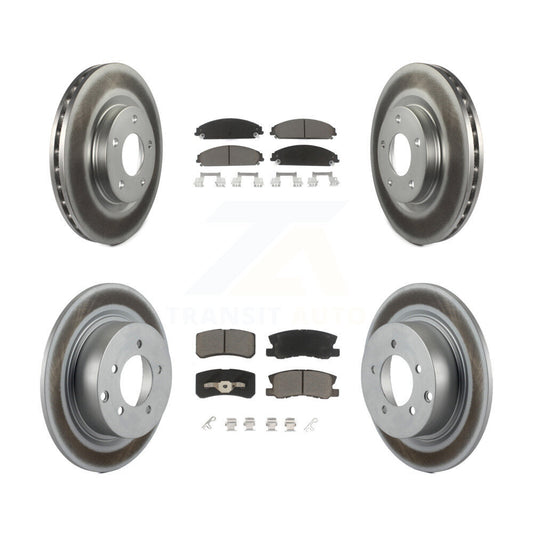 Disc Rotors and Ceramic Brake Pads Kit-KGC-103585