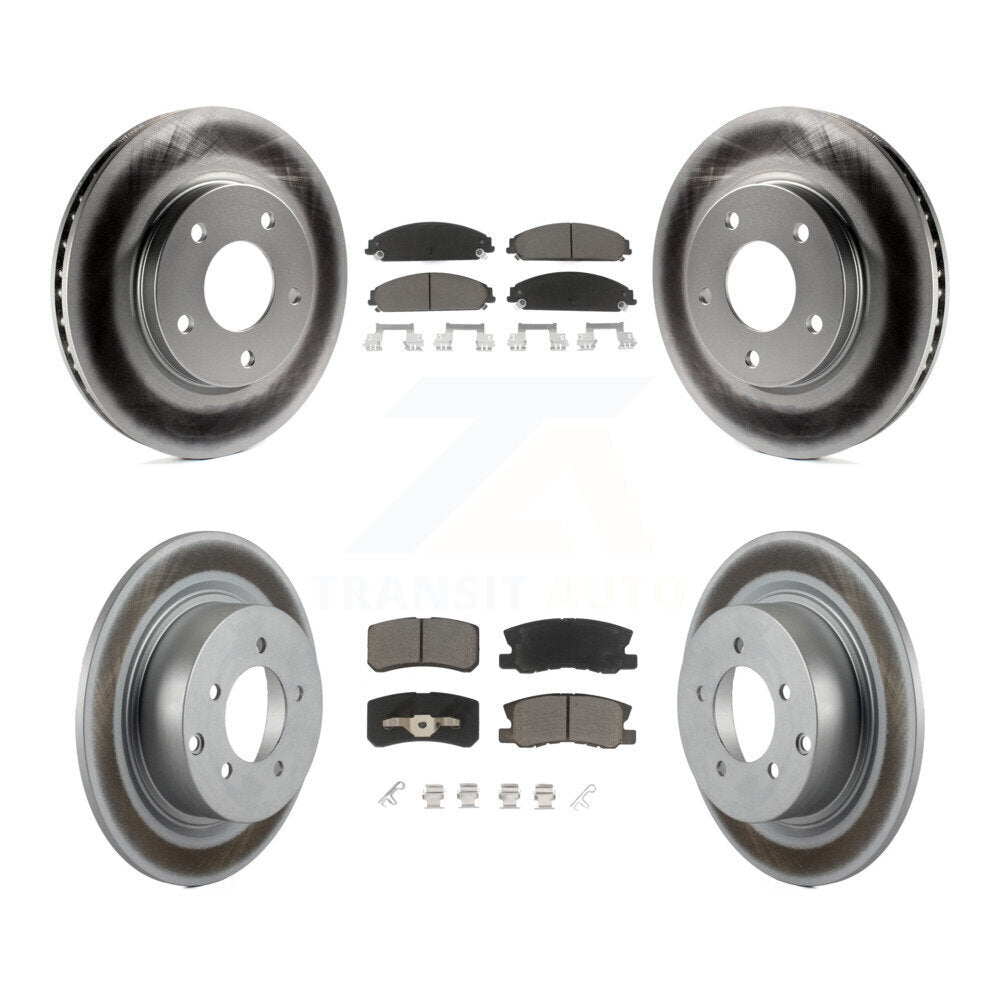 Disc Rotors and Ceramic Brake Pads Kit-KGC-103586