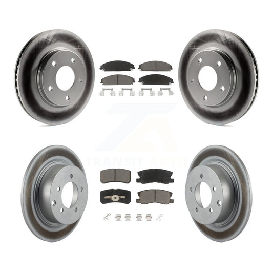 Disc Rotors and Ceramic Brake Pads Kit-KGC-103586