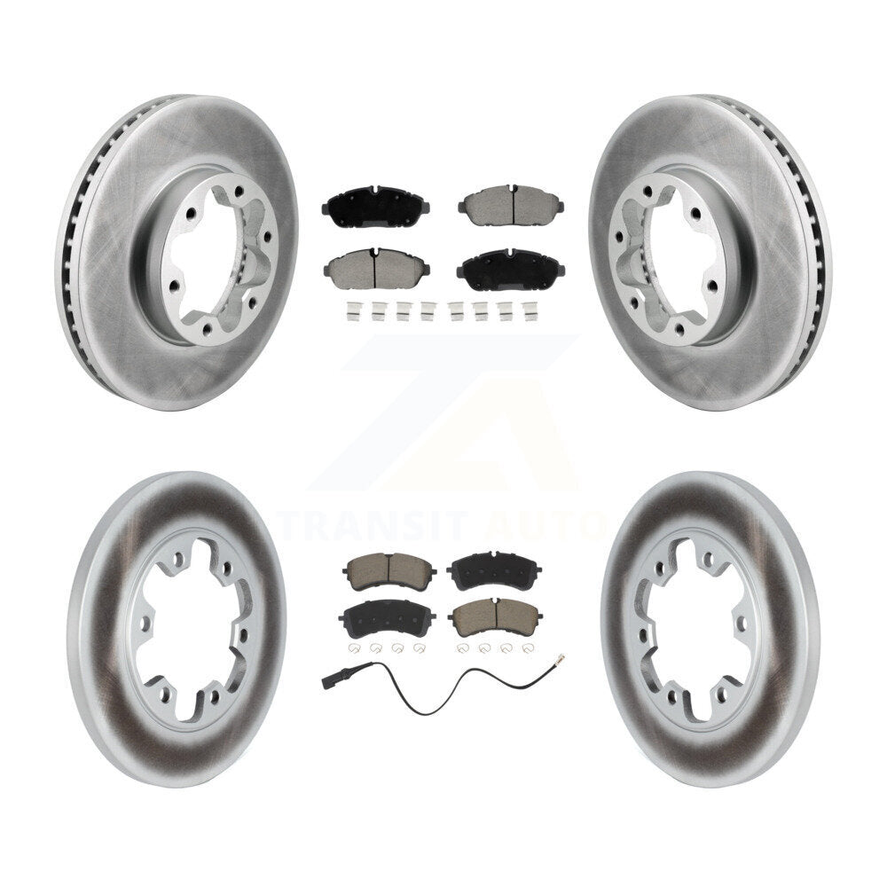 Disc Rotors and Ceramic Brake Pads Kit-KGC-103591