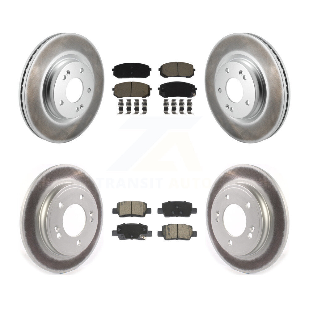 Disc Rotors and Ceramic Brake Pads Kit-KGC-103594