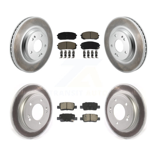 Disc Rotors and Ceramic Brake Pads Kit-KGC-103594