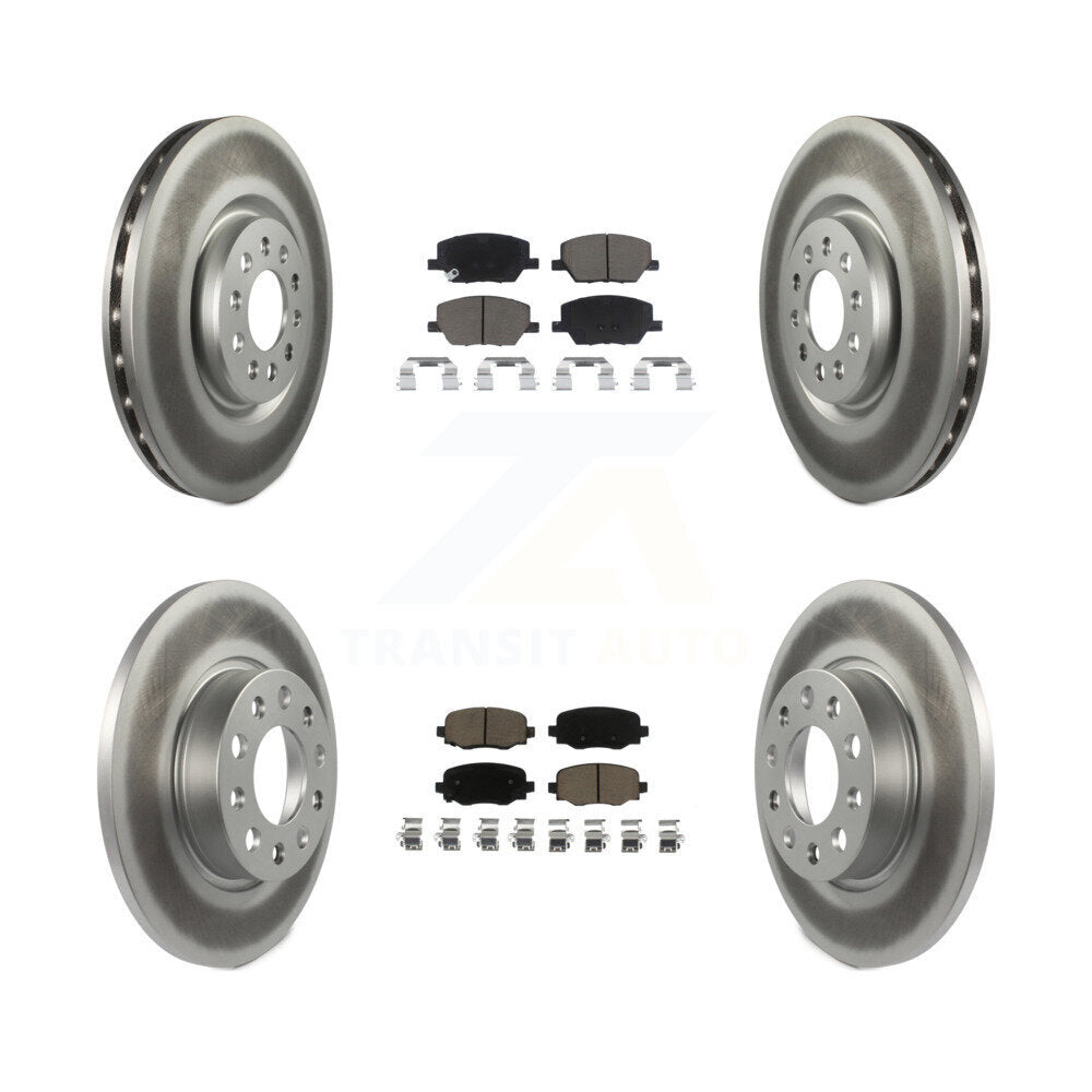 Disc Rotors and Ceramic Brake Pads Kit-KGC-103596 Kit.bestparts.ca
